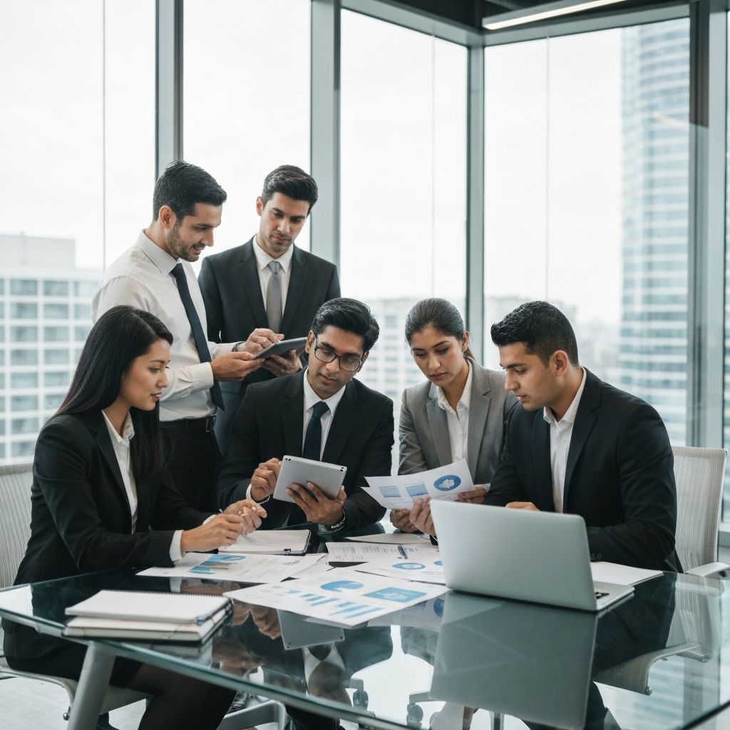 Business teams using DealOS